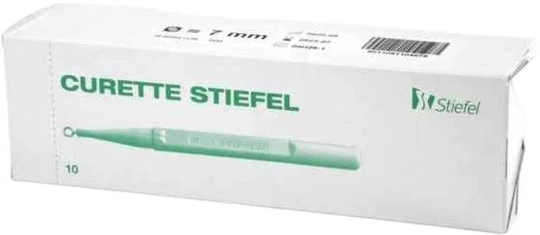 STIEFEL Curette 7mm 10 pièces