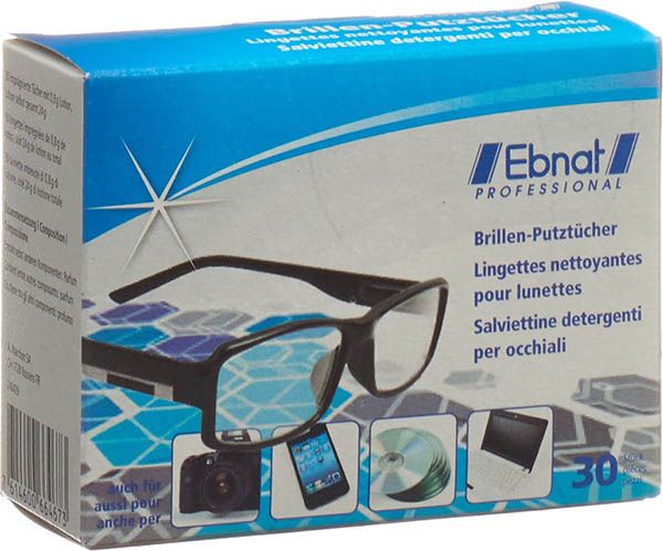 Chiffons de nettoyage de lunettes Ebnat 30 pièces
