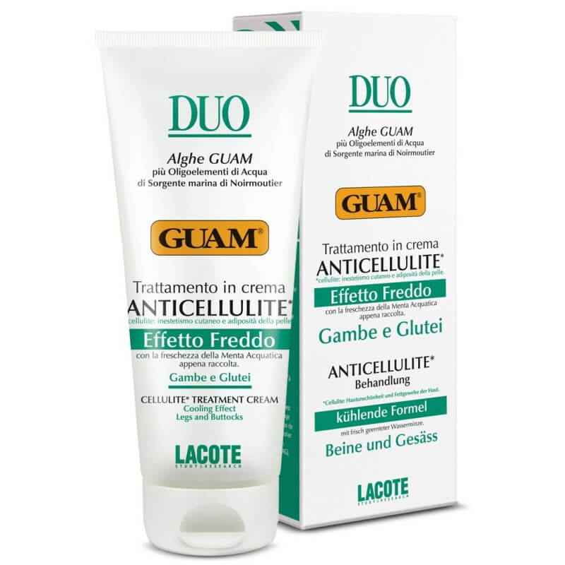 GUAM DUO Crème de massage anti-cellulite rafraîchissante 200ml