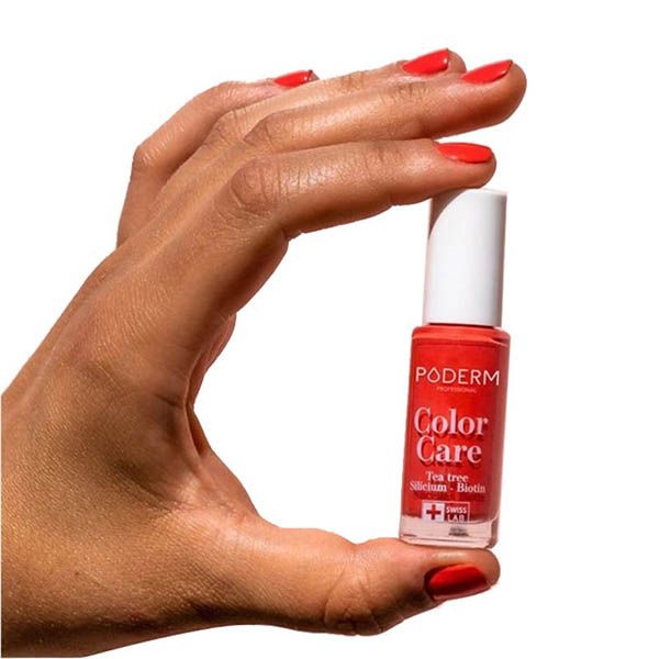PODERM Vernis Color Care 273 Rouge Corail 8ml