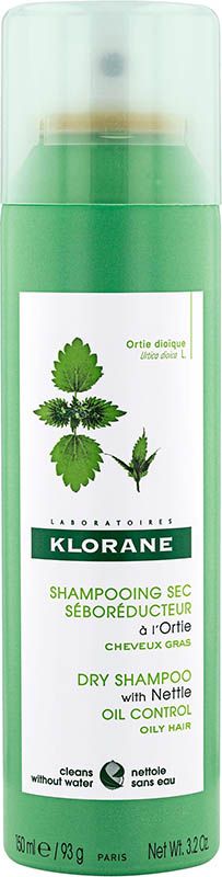 Shampooing sec KLORANE Brennness (nouveau) Spr 150ml