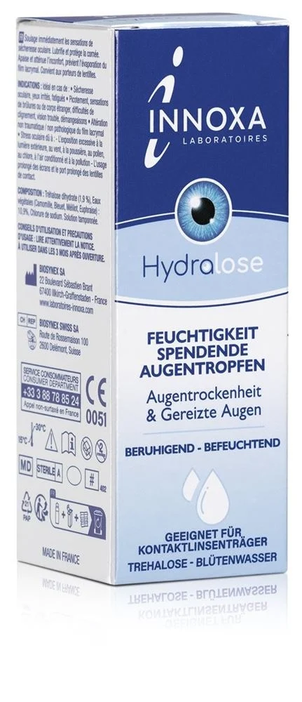 INNOXA gouttes pour les yeux formule transparente (n) 10 ml