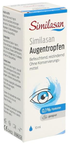 Similasan Collyre 0.1 % Hyaluron 10ml Similasan Collyre 0.1 % Hyaluron 10ml