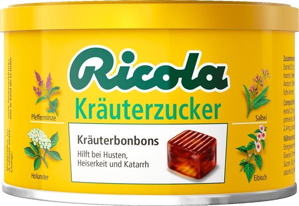 Ricola Sucre aux herbes Bonbons aux herbes Ds 100g