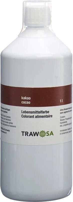 TRAWOSA Colorant alimentaire cacao 1000ml