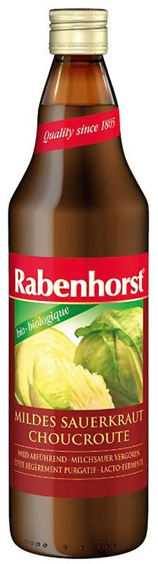 Rabenhorst jus de choucroute bio 750ml