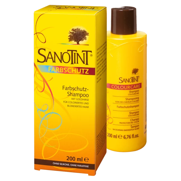 Shampooing protecteur de couleur Sanotint au millet doré 200 ml