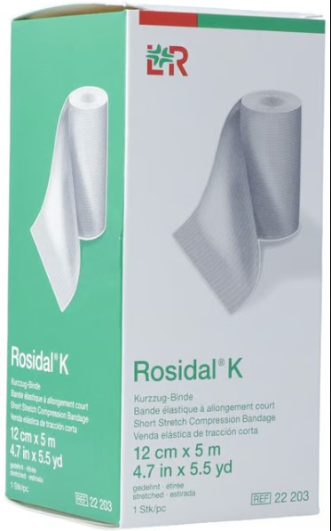 Bande à Allongement Court Rosidal K 12cmx5m Bande à Allongement Court Rosidal K 12cmx5m