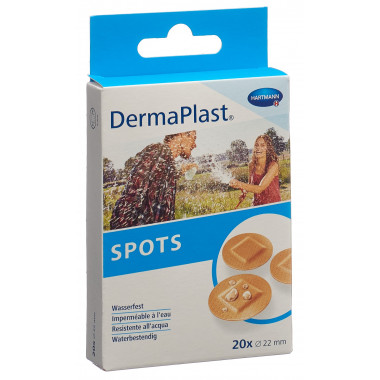Dermaplast Sensitive Spots 22mm 20 pièces Dermaplast Sensitive Spots 22mm 20 pièces