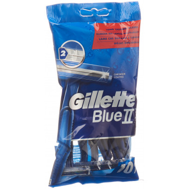Gillette Blue II rasoir jetable 10 pièces