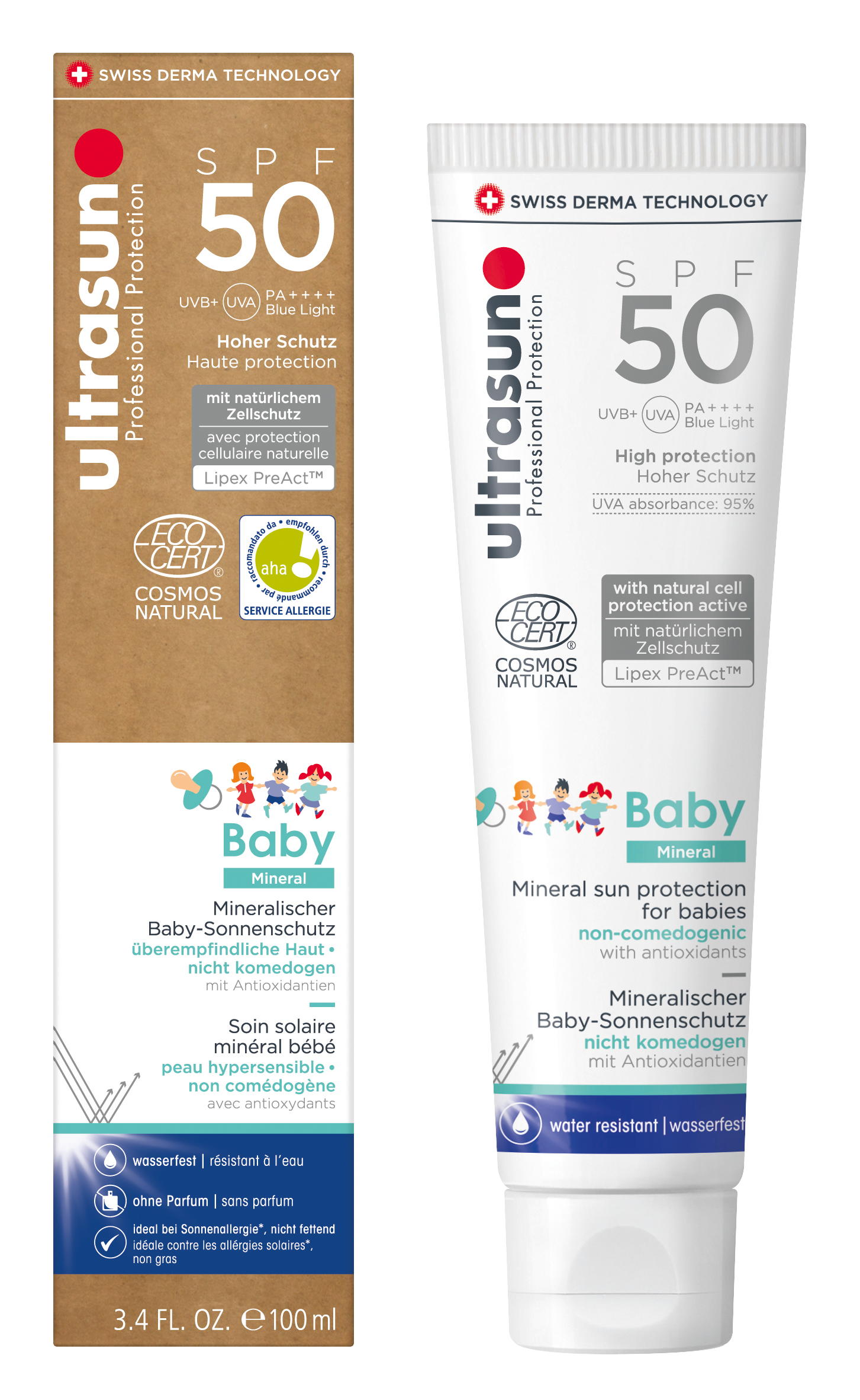 Ultrasun Baby Mineral SPF50 100ml