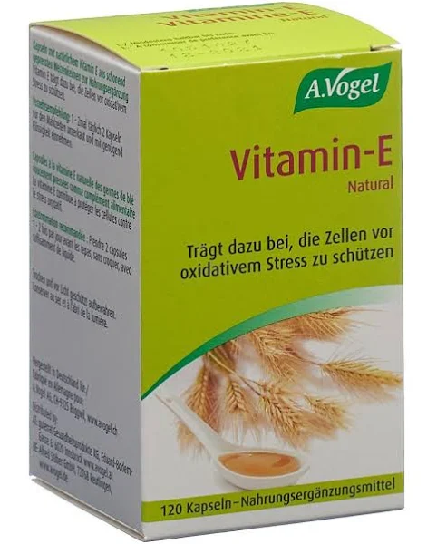 A. Vogel Capsules de vitamine E 120 pièces A. Vogel Capsules de vitamine E 120 pièces