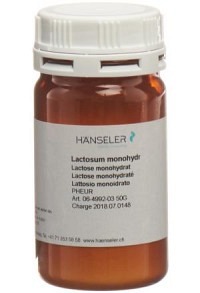 Hänseler Lactosum monohydricum Plv PhEur 50g Hänseler Lactosum monohydricum Plv PhEur 50g