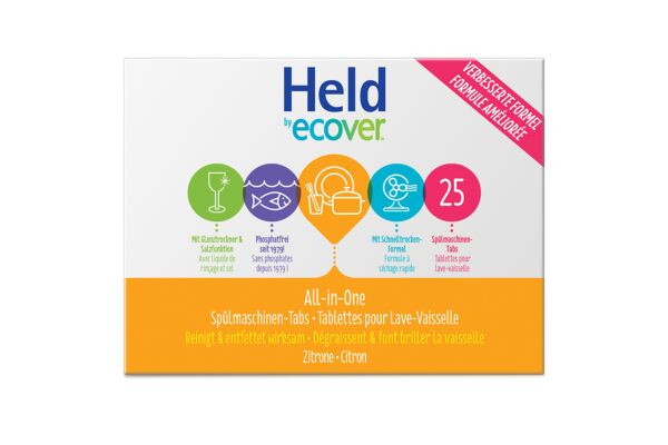 Tablettes lave-vaisselle Held All in One Citron 500g