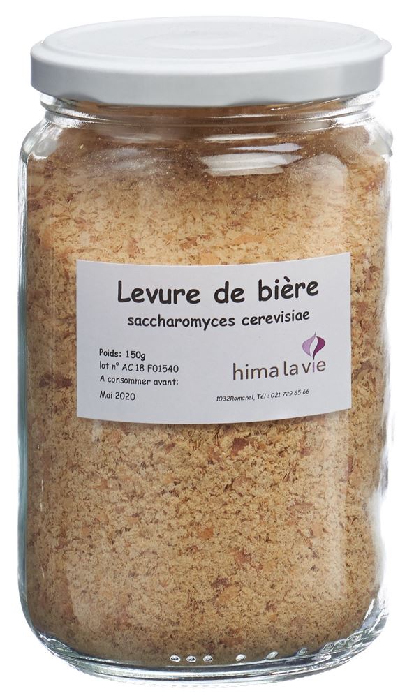 HIMA levure de bière vivante verre 150g