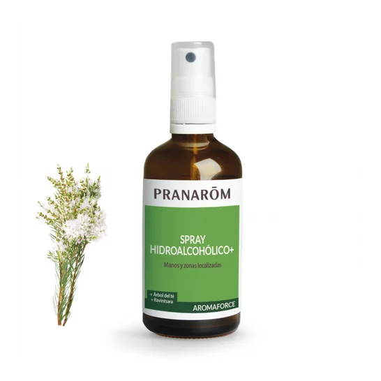PRANAROM Aromaforce spray hydroalcoolique bio 100ml PRANAROM Aromaforce spray hydroalcoolique bio 100ml