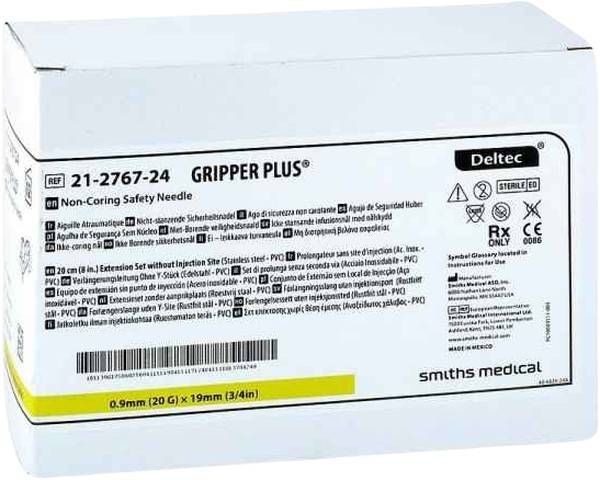 Aiguille GRIPPER PLUS 20G 0.9x19mm 12 pièces