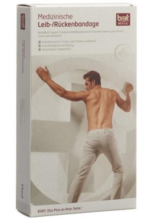 BORT StabiloFix Sangle droite élastique Gr3 blanc BORT StabiloFix Sangle droite élastique Gr3 blanc