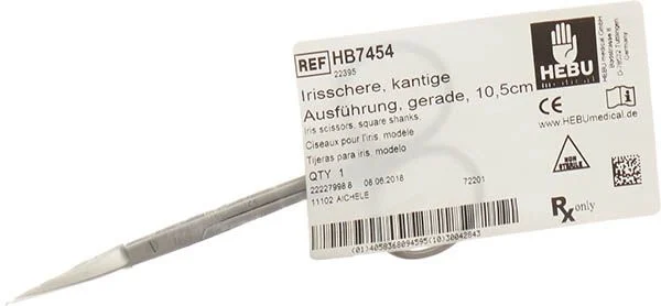 Ciseaux Butsch Iris 10.5cm anguleux droit