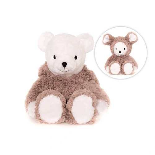Habibi Plush Mouse Bear avec capuche