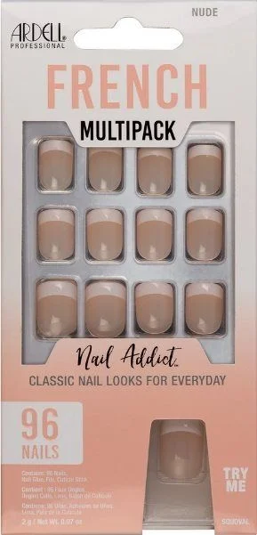 ARDELL Nail Addict French Multip Nude 96 pièces