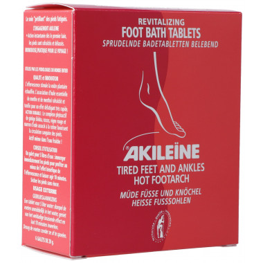 AKILEINE Rouge Comprimés de bain pétillants 6 x 20 g AKILEINE Rouge Comprimés de bain pétillants 6 x 20 g
