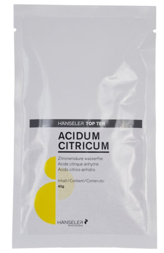 Top Ten Acidum citricum en boîte 6 x 120g