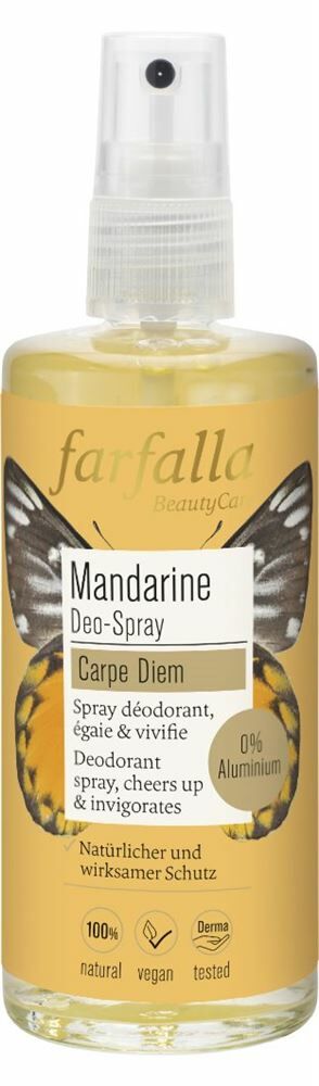 FARFALLA déodorant spray mandarine 100ml FARFALLA déodorant spray mandarine 100ml