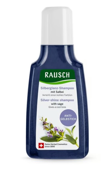 RAUSCH Shampooing éclat argenté à la sauge 40ml RAUSCH Shampooing éclat argenté à la sauge 40ml