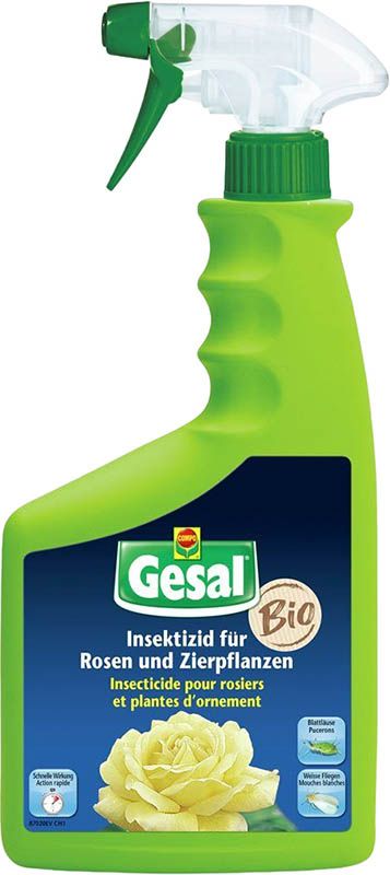Gesal insecticide pour rosiers et plantes ornementales Spr 750ml Gesal insecticide pour rosiers et plantes ornementales Spr 750ml