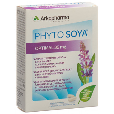 Phyto Soya Optimal gélules 60 pièces Phyto Soya Optimal gélules 60 pièces
