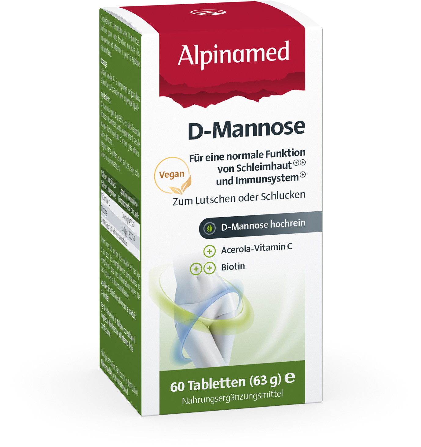 ALPINAMED D-Mannose comprimés 60 pièces ALPINAMED D-Mannose comprimés 60 pièces