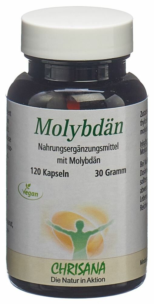 CHRISANA Capsules de molybdène Ds 120 pièces