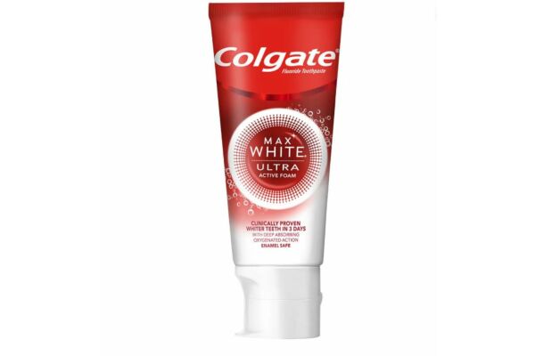 Dentifrice Colgate Max White Ultra Active Foam 50ml