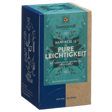 Sonnentor Happiness is Pure Légèreté Thé BIO Btl 18 pièces Sonnentor Happiness is Pure Légèreté Thé BIO Btl 18 pièces