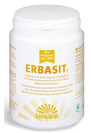 ERBASIT préparation alcaline concentrée poudre 220g ERBASIT préparation alcaline concentrée poudre 220g
