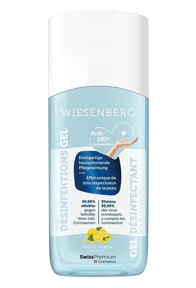 Gel désinfectant pour les mains Wiesenberg Fresh Lemon 500ml