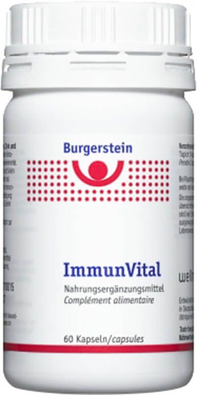 BURGERSTEIN ImmunVital gélules 60 pièces BURGERSTEIN ImmunVital gélules 60 pièces