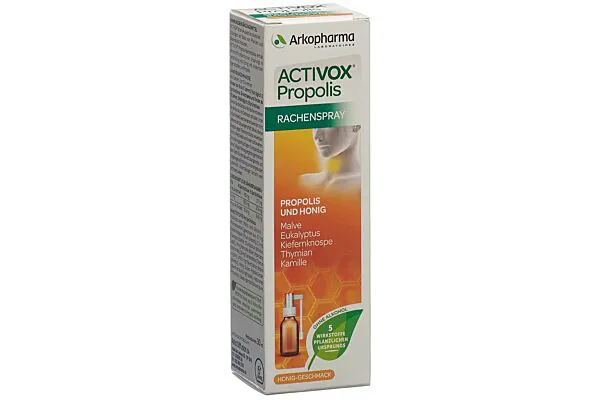 ACTIVOX Propolis Spray pour la gorge, flacon de 30ml ACTIVOX Propolis Spray pour la gorge, flacon de 30ml