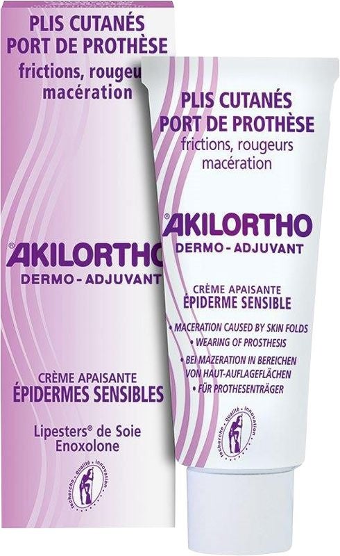 AKILEINE Dermo Akilortho crème pour prothèse Tb 75 ml AKILEINE Dermo Akilortho crème pour prothèse Tb 75 ml