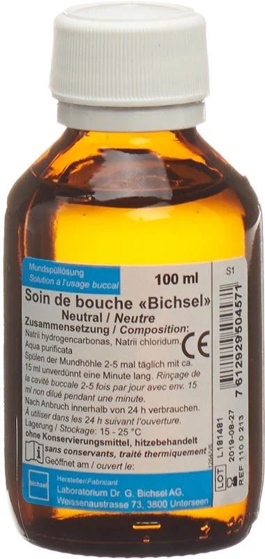 Soin De Bouche Bichsel Banane 100ml Soin De Bouche Bichsel Banane 100ml
