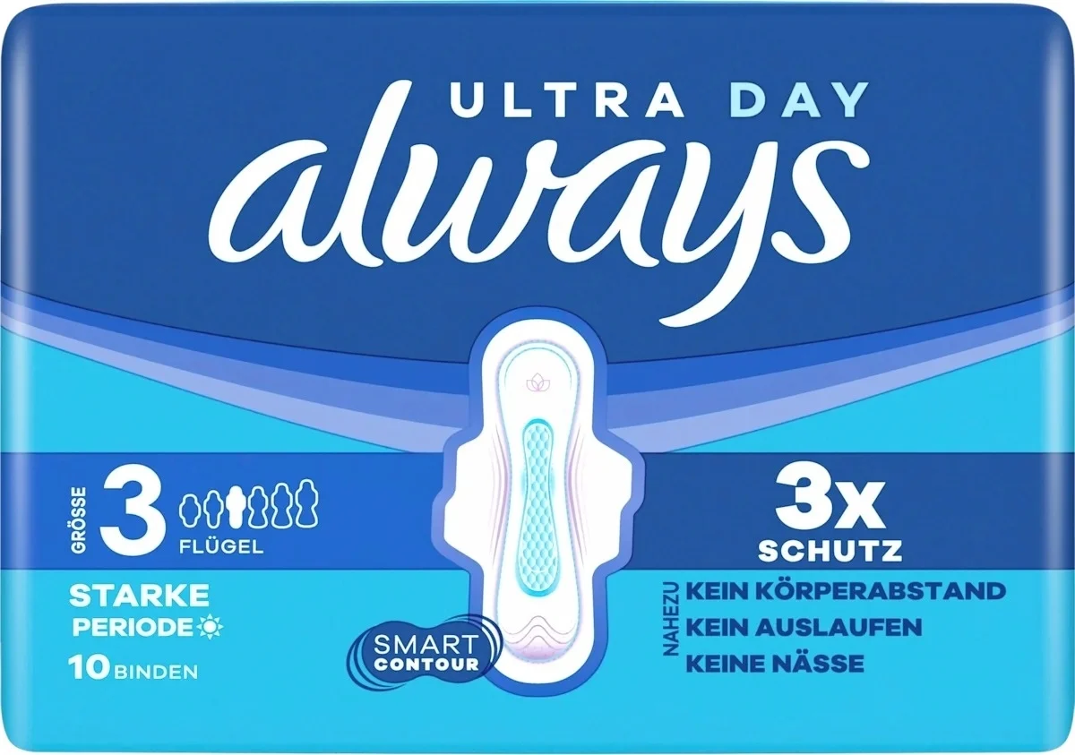 Always Ultra Binde Gr3 Long Plus 10 pcs