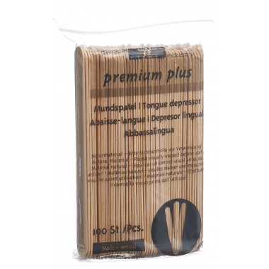 Abaisse-langue Gribi bois 17x150mm non stérile 100 pièces