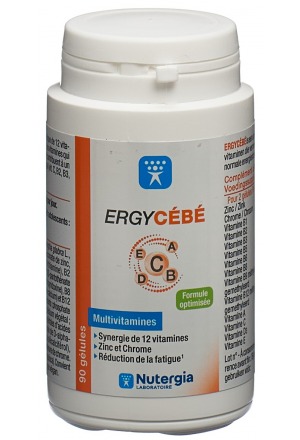 Nutergia Ergycebe gélules Ds 90 pièces