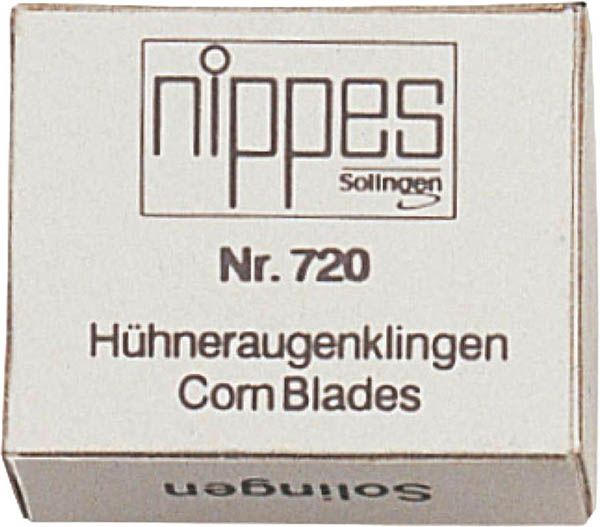 Lames de rechange Nippes pour rabot à callosités 20 pièces