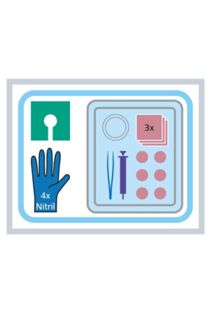Kit de cathéters urinaires MediSet Premium, 5 pièces