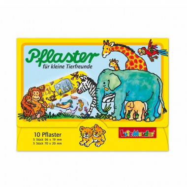 Lutz Mauder Pansements pour enfants amis des animaux 10 pièces