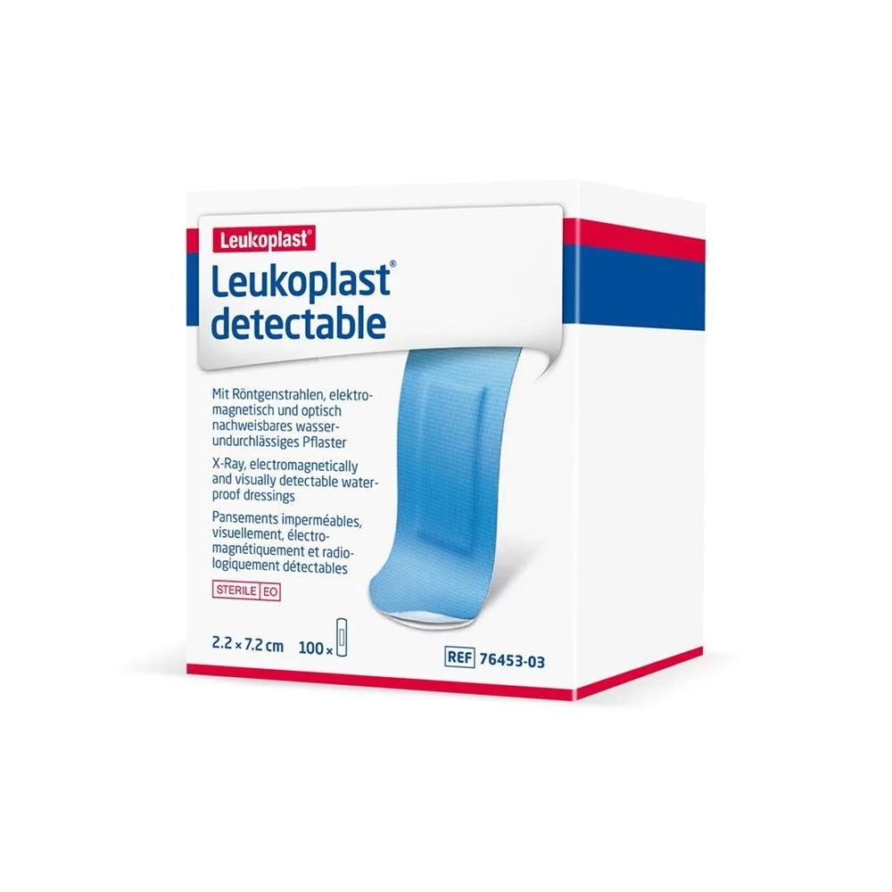 Leukoplast Detectable 2.2x7.2cm 100 pièces