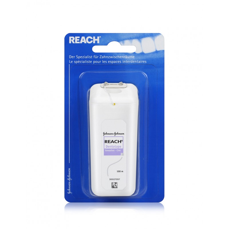 Reach Dentotape fil dentaire 100m ciré Ds Reach Dentotape fil dentaire 100m ciré Ds