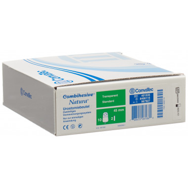 Natura Uro Sachet à fermeture par pliage 550ml 45mm Btl 10 pièces